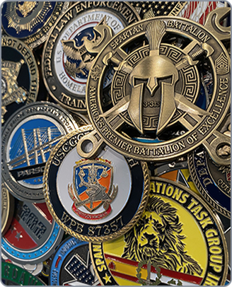 Custom Marine Challenge Coins - U.S. DOD Coins - United States Marine Coins