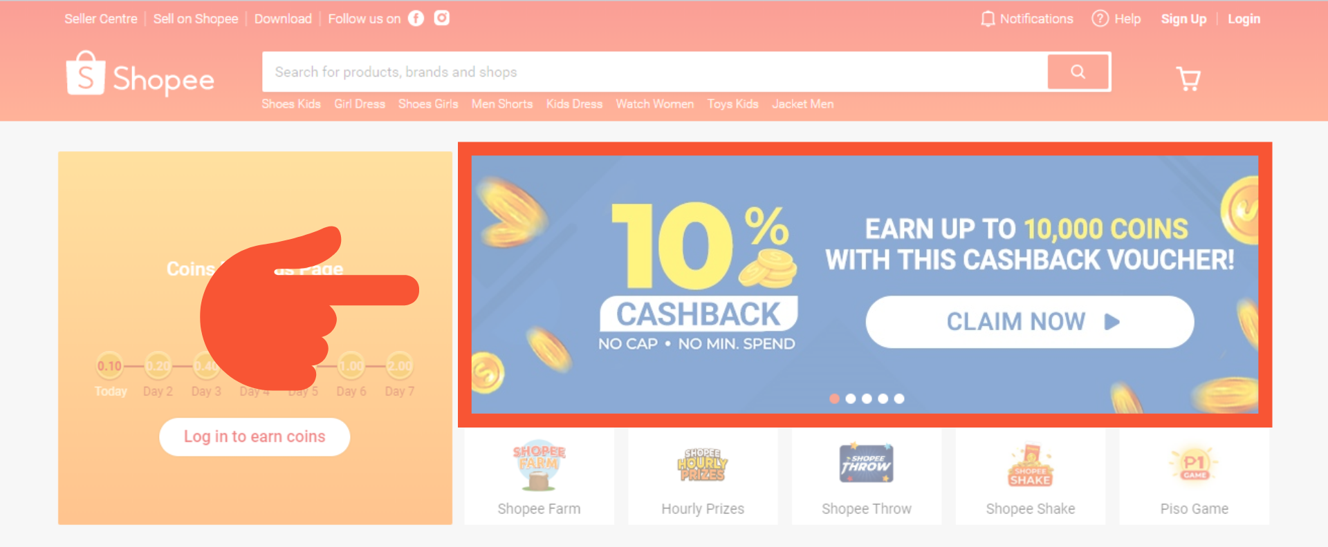 Shopee's Free Shipping and Coins Cashback Programmes | Shopee Malaysia