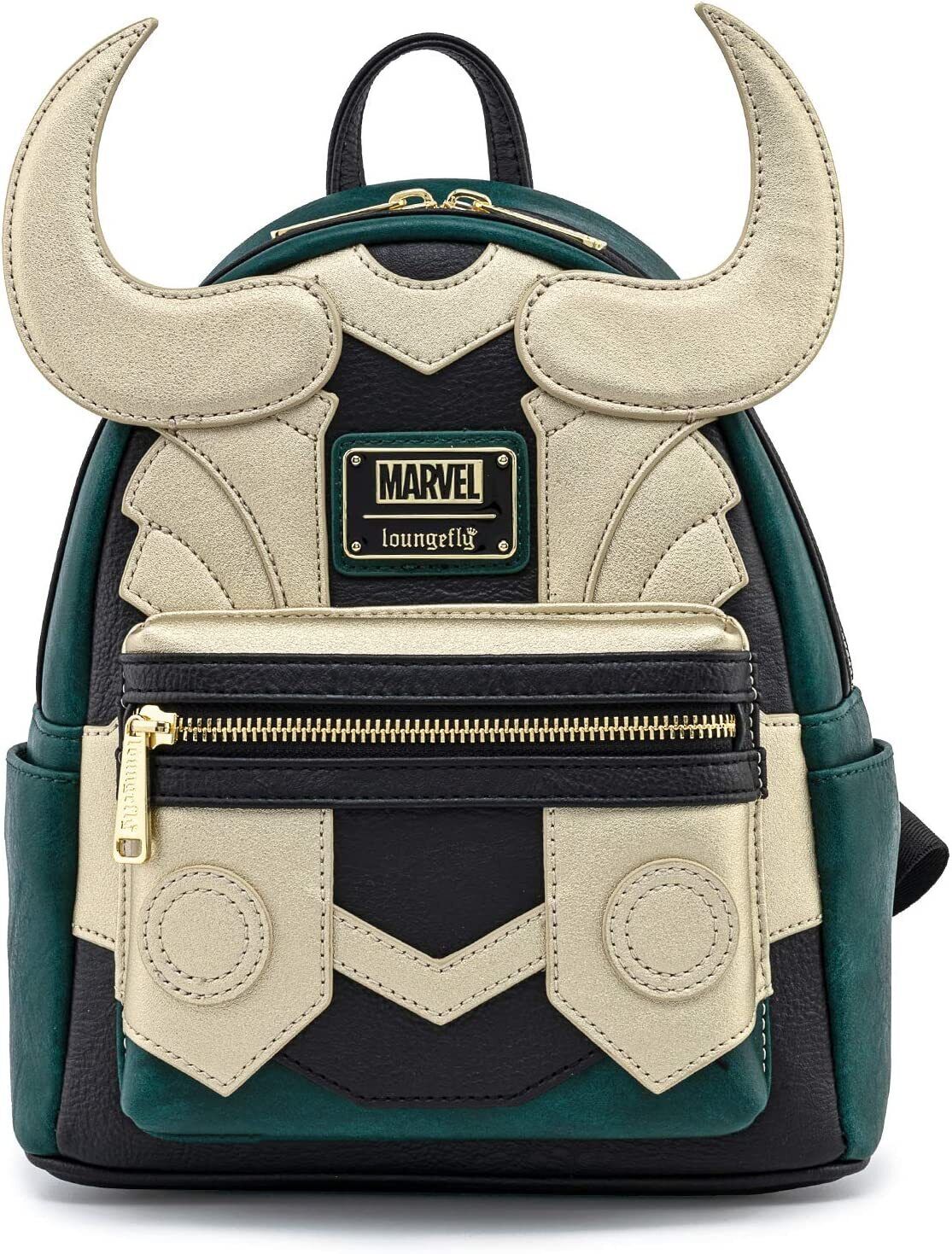 Buy Marvel Metallic Loki Cosplay Mini Backpack at Loungefly.