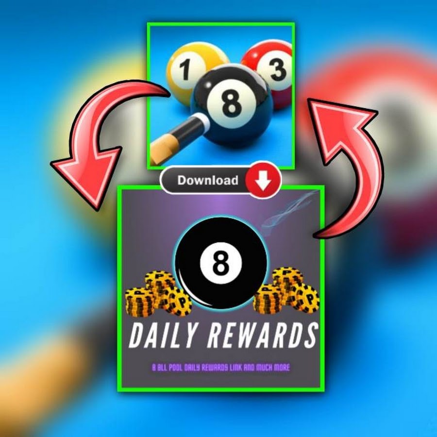 8 Ball Pool Free Coins -Cues Reward Links - Mosttechs