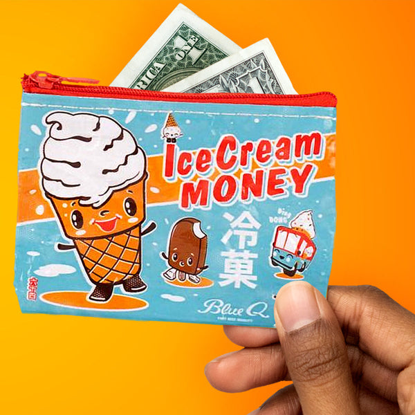 Coin Purse Ice Cream Money Recycled Material – Animi Causa