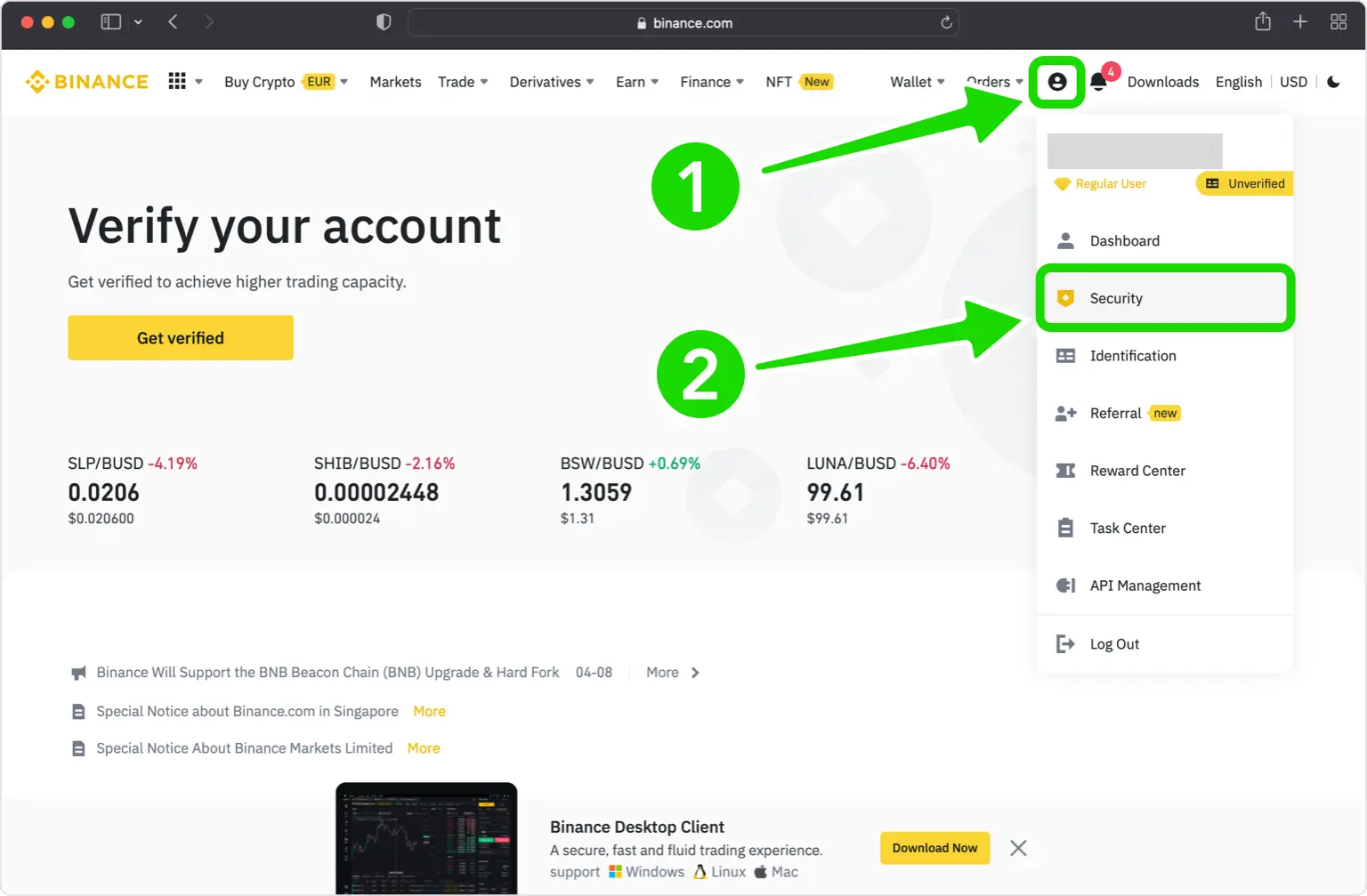 How To Enable Authy 2FA For Binance Withdrawals - Authy