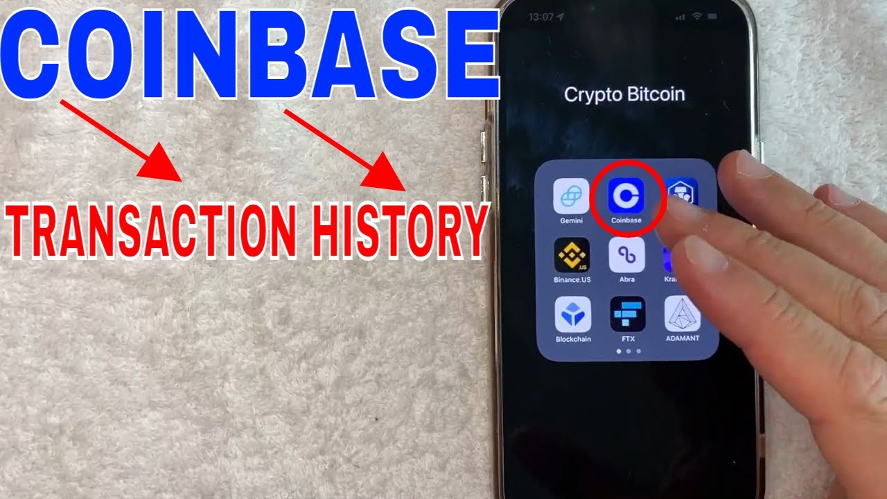 How to Check Coinbase Transaction History