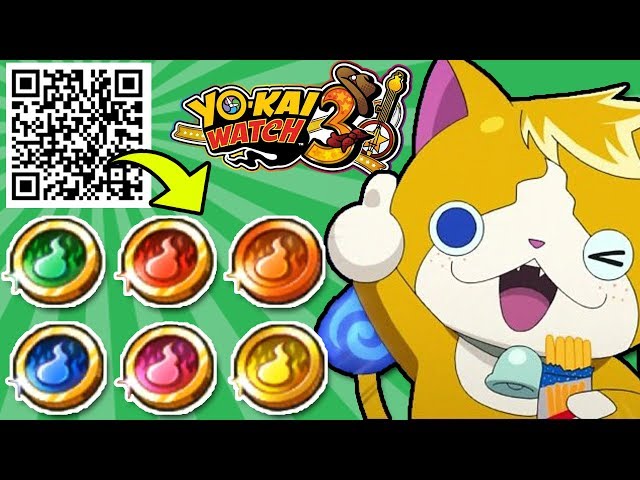 Yokai Watch 3 Sushi Coin qr code | Wiki | Yo-Kai Watch Amino