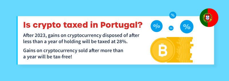 Portugal crypto tax - crypto taxes in Portugal, is crypto taxed in Portugal?