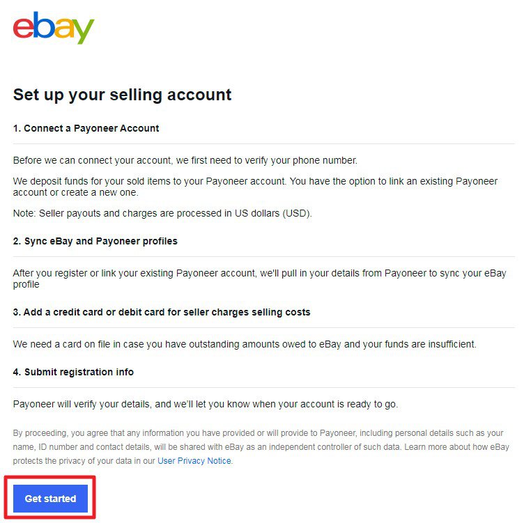 How to register as a seller on eBay: step-by-step guide