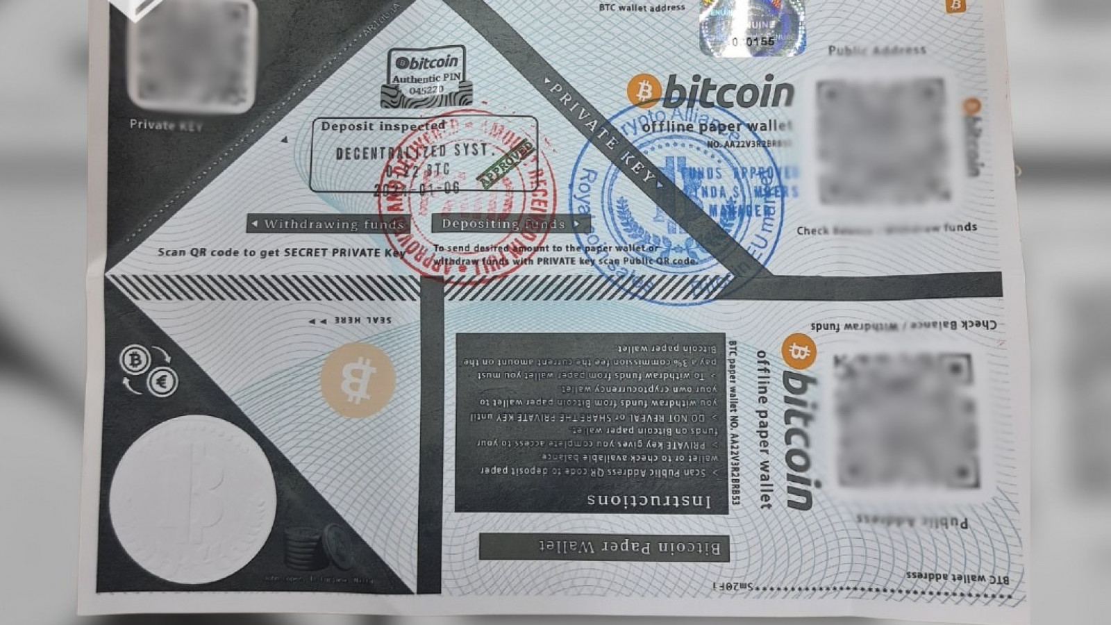 Reddit User’s Hacked Bitcoin Further Buttresses the Hidden Dangers of Crypto Paper Wallets