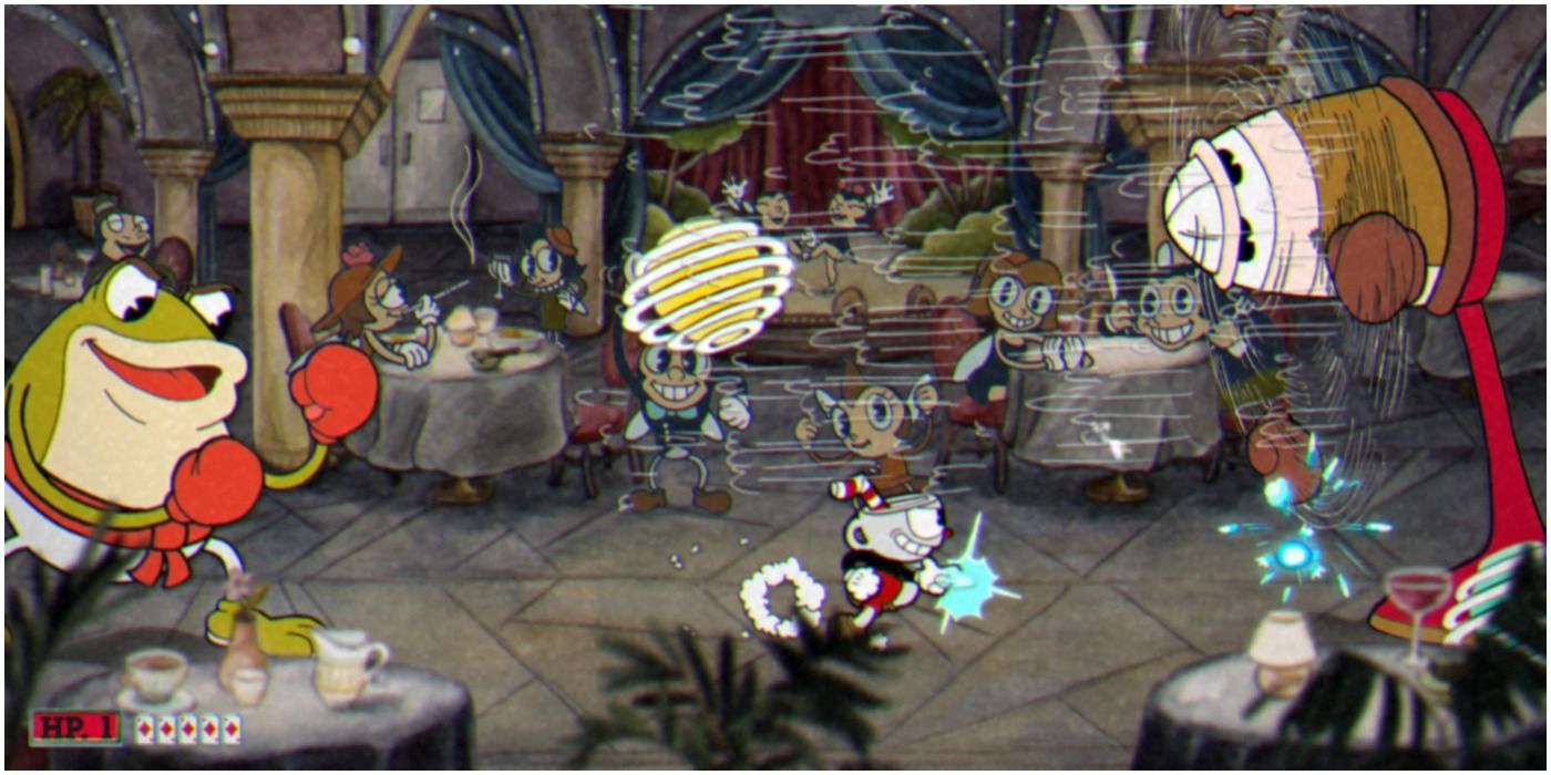 I cant even beat the two boxing frogs any tips? :: Cuphead General Discussions