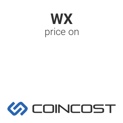 WX-Coin Price Today - WXC Price Chart & Market Cap | CoinCodex