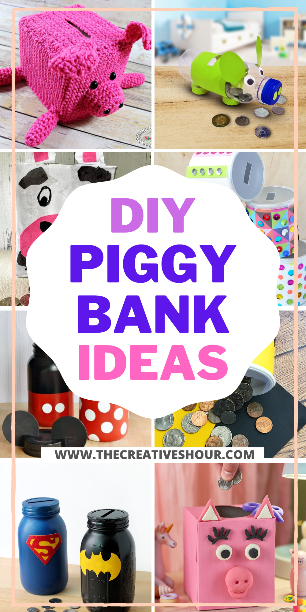 Easy DIY Piggy Bank Craft Ideas For Kids - Kidpid