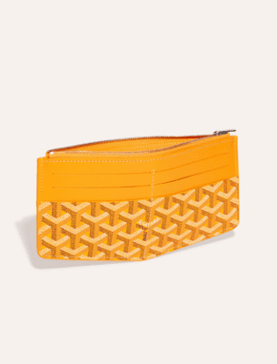 GOYARD SAINT SULPICE YELLOW CARD HOLDER