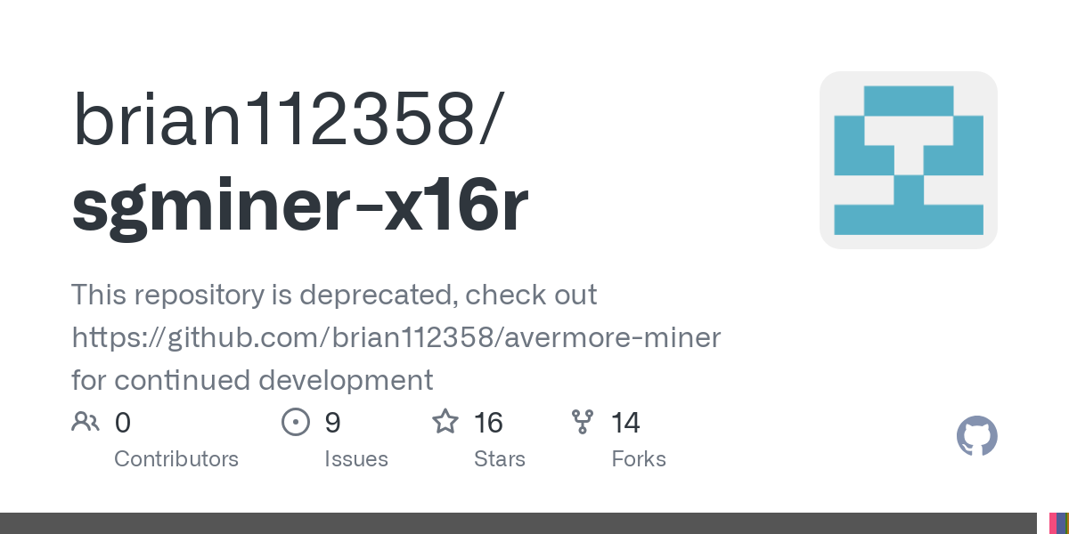 GitHub - nemosminer/ccminerx16r-x16s: ccminer fork for x16r & x16s Algorithm