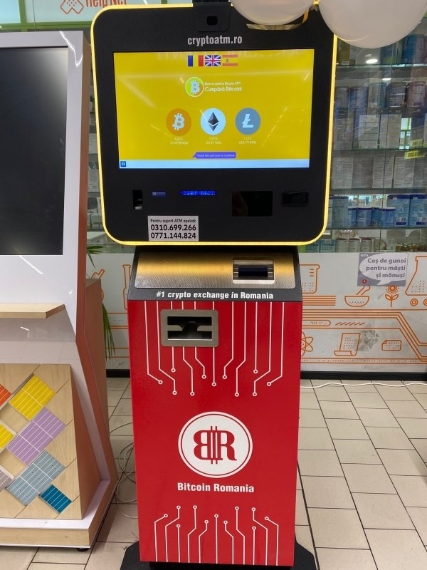 Over Payment Terminals in Romania Now Sell Bitcoin