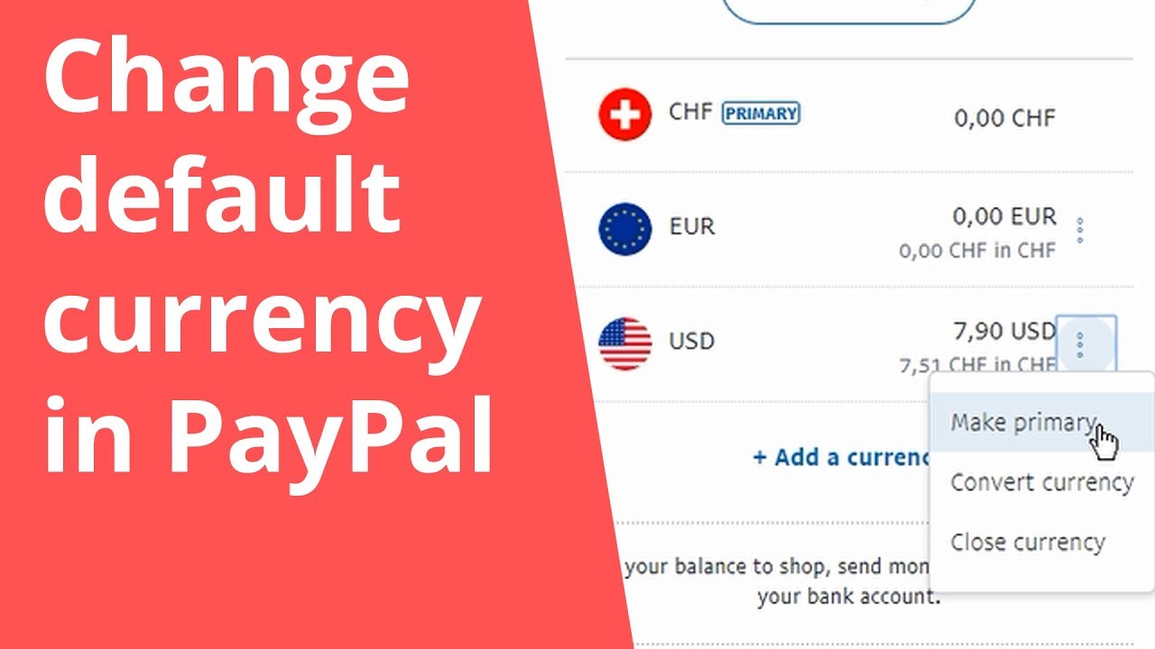 Money Exchange & Currency Conversion - PayPal