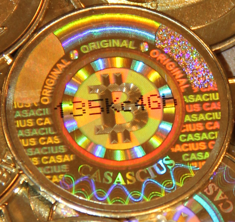 $ Million and Numismatic Value: There's Only 20, Casascius Physical Bitcoins Left Unspent