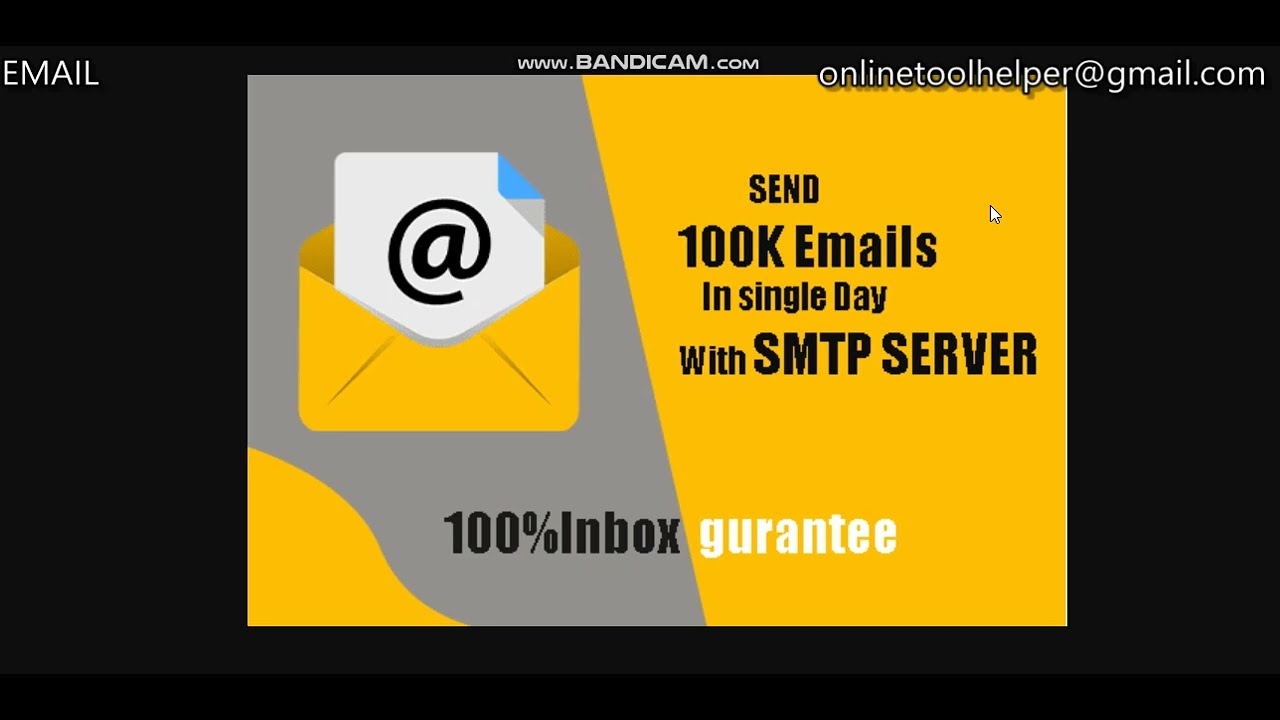 Unlimited Bulk Email Sender | SMTPServer