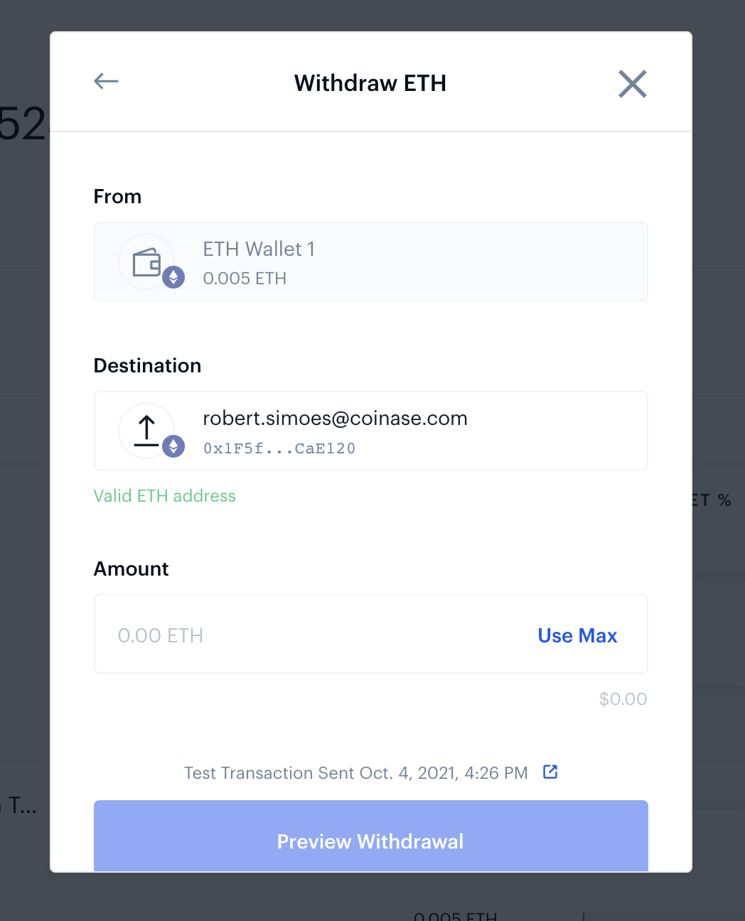 Important Update: Staked ETH for Coinbase Prime Users