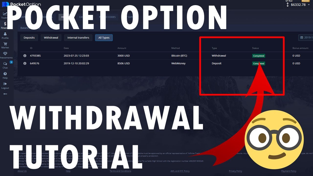 How To Withdraw Money From Pocket Option