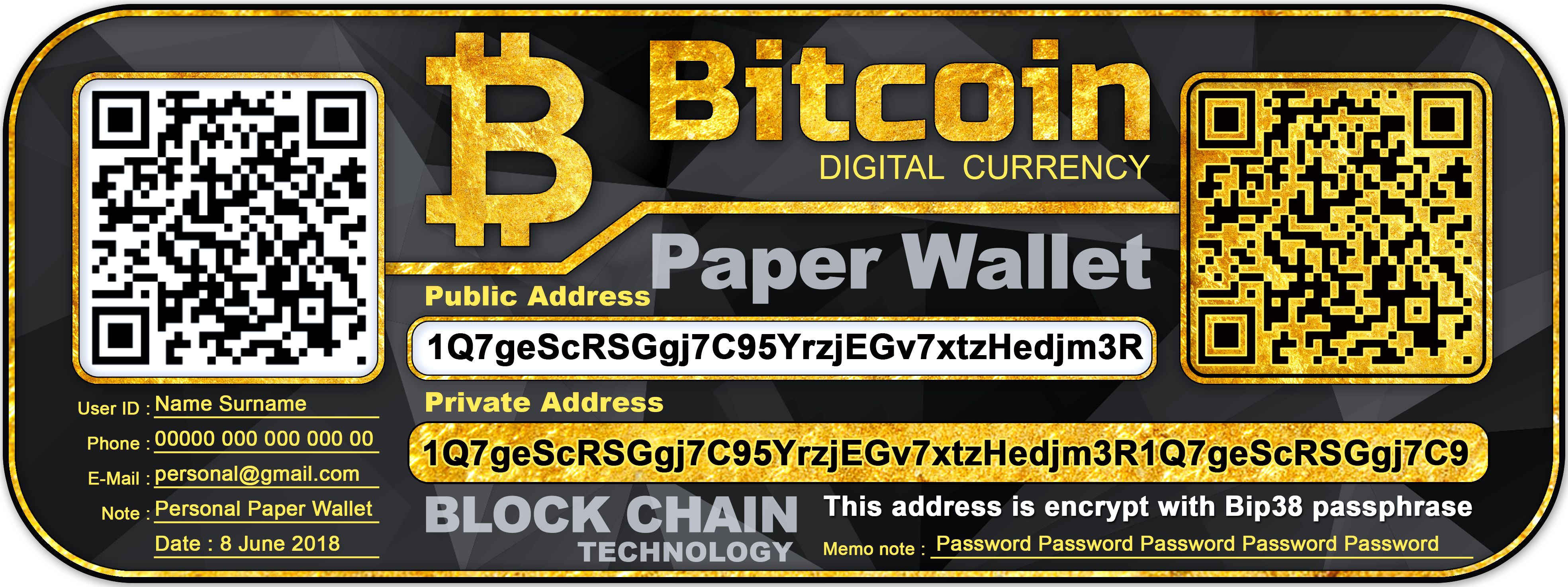 How To Make A Bitcoin Paper Wallet & How To Spend Bitcoins