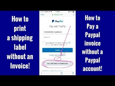 How do I create a shipping label without an order? | PayPal US