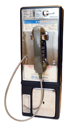 Coin operated telephone - Seiscor Technologies, Inc.