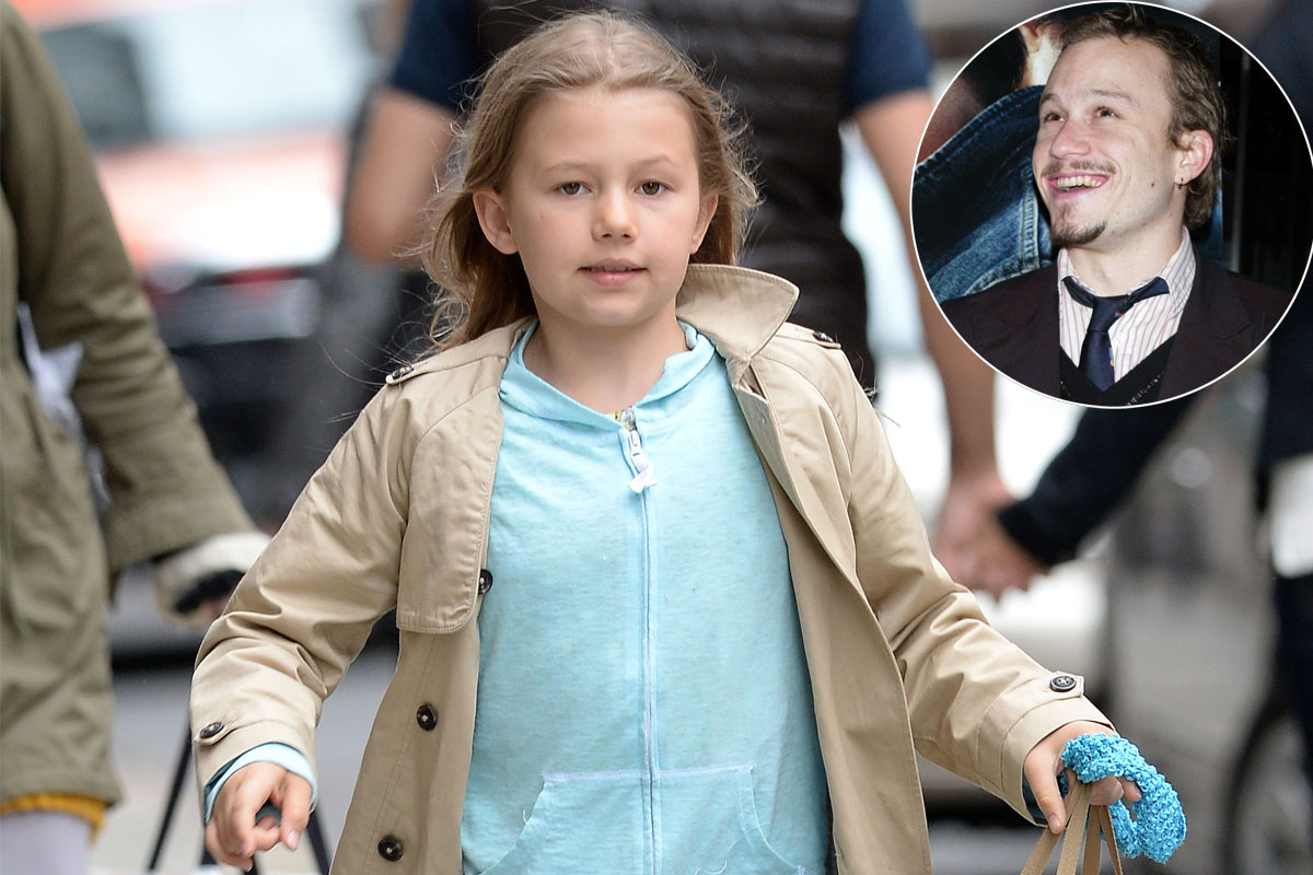 Heath Ledger's Daughter Matilda a Spitting Image of the Late Actor