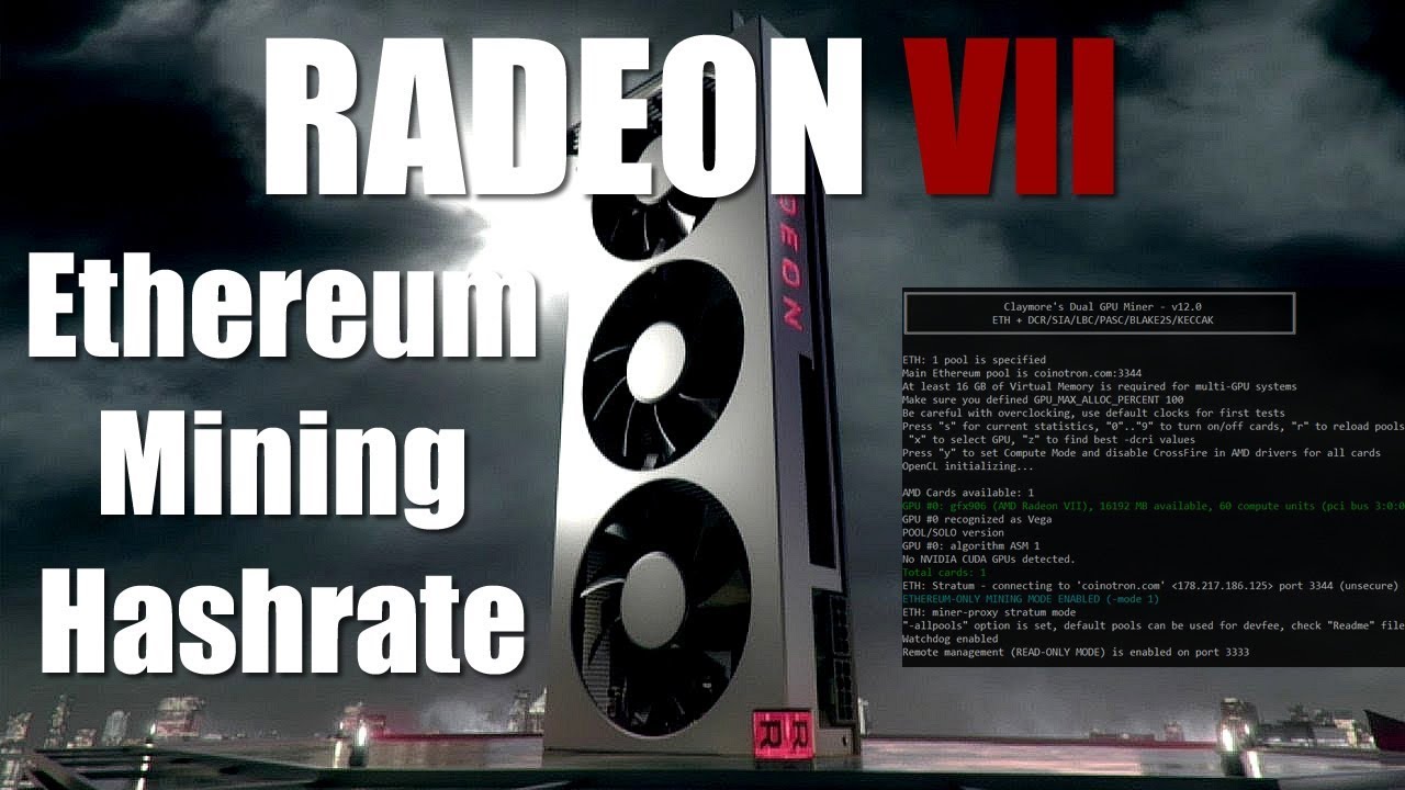 Mining Ethereum (ETH) on Radeon VII - WhatToMine