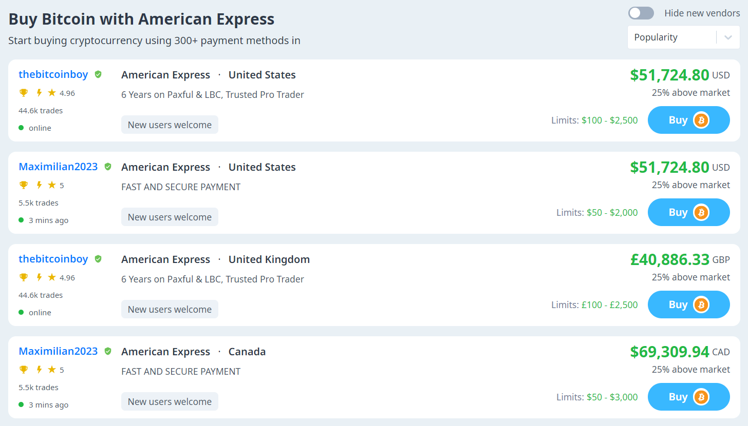 How to Buy Bitcoin with American Express • Cryptomus blog