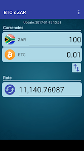 Convert 1 BTC to ZAR - Bitcoin price in ZAR | CoinCodex