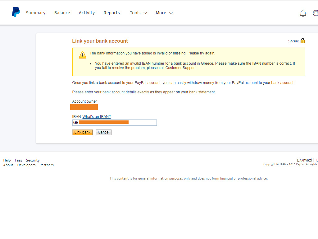Solved: How can I find my PayPal iban number? - PayPal Community