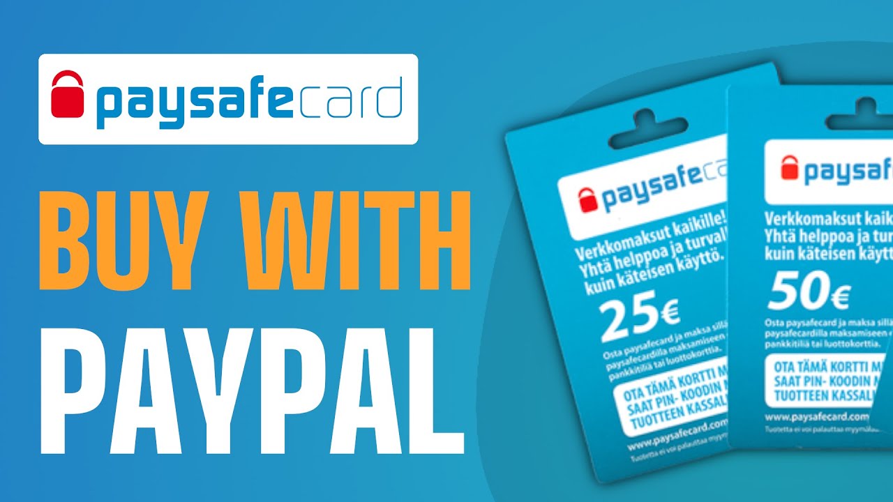 Yes, you can buy paysafecard online using PayPal!