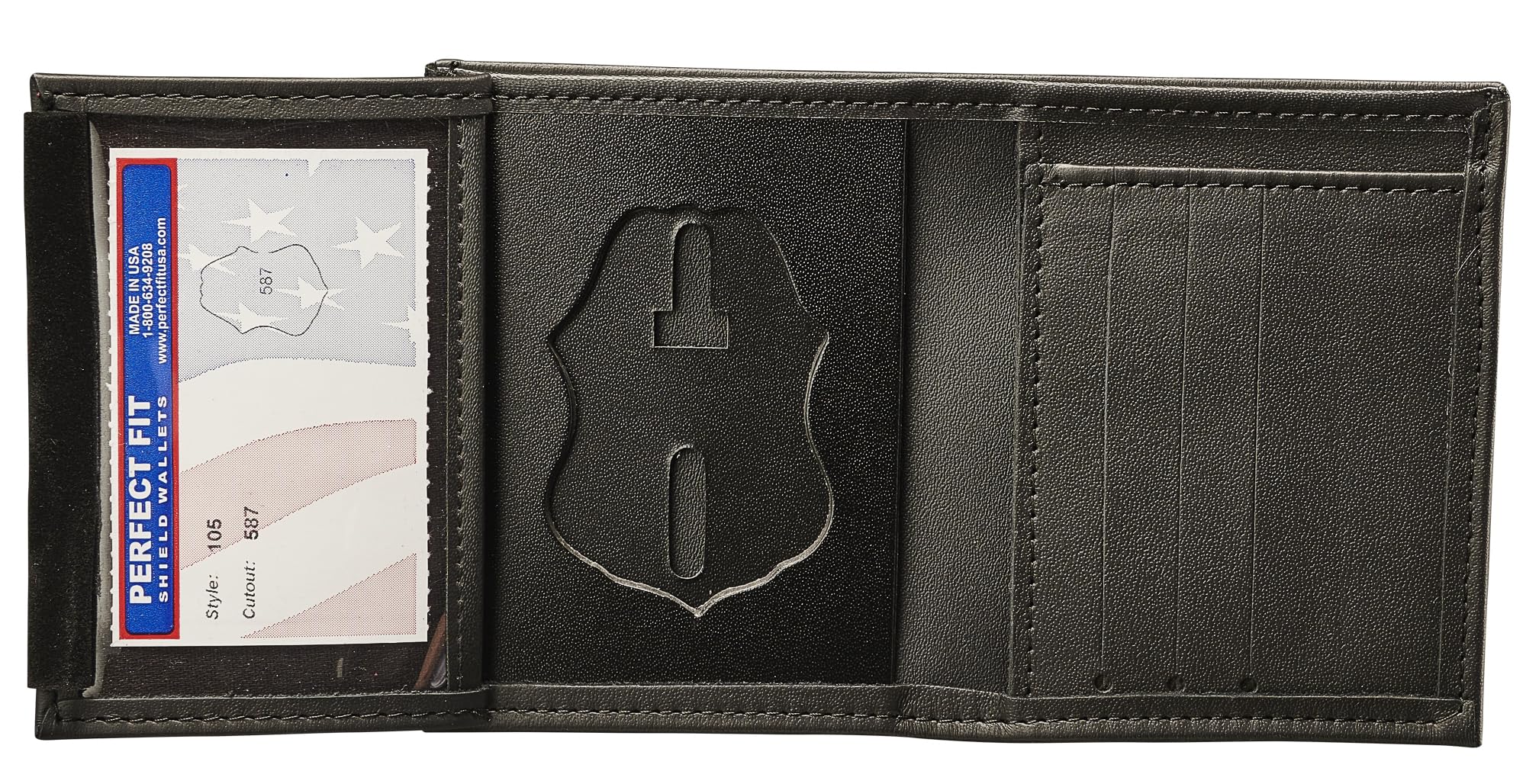 Double ID Wallet Made in USA by Hardy