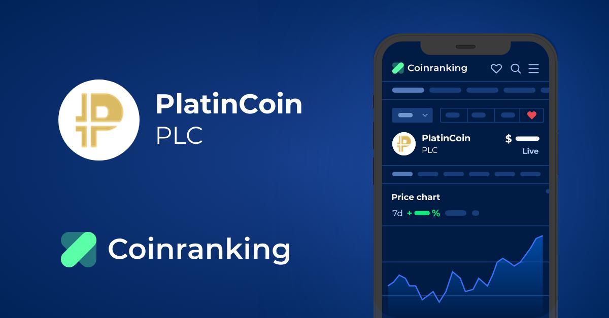 PlatinCoin Price Today (USD) | PLC Price, Charts & News | bitcoinlove.fun