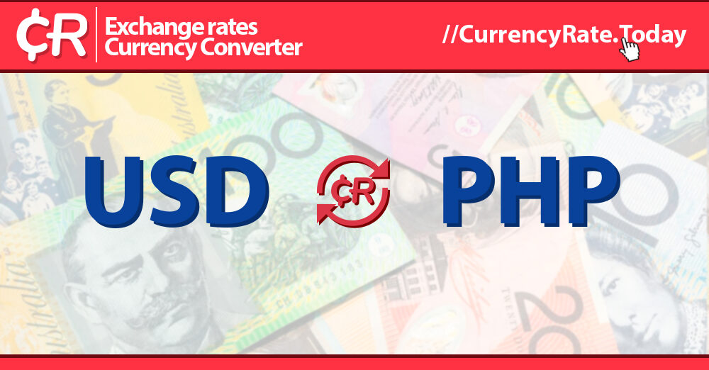 PHP to USD - What is Philippine pesos in US dollars?