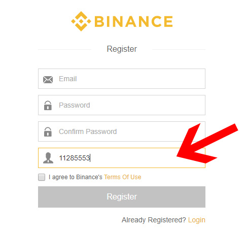 Binance Referral Code (45% Fee Discount) Spot & Futures