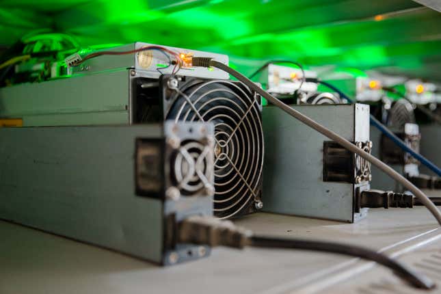 Bitcoin energy is kWh per transaction - Gridium