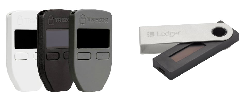 Trezor Safe 3 vs Ledger Nano S Plus