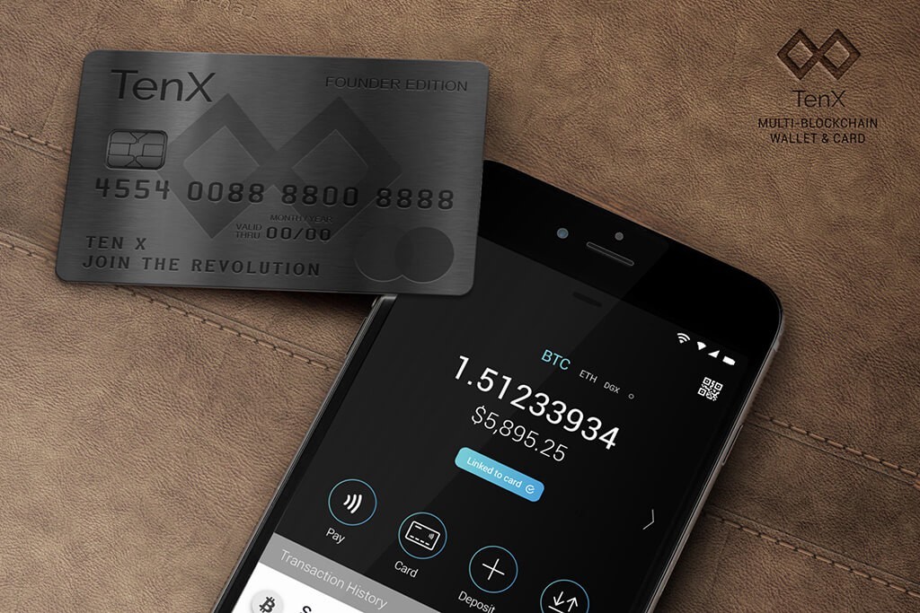 How you can spend cryptocurrency instantly with TenX