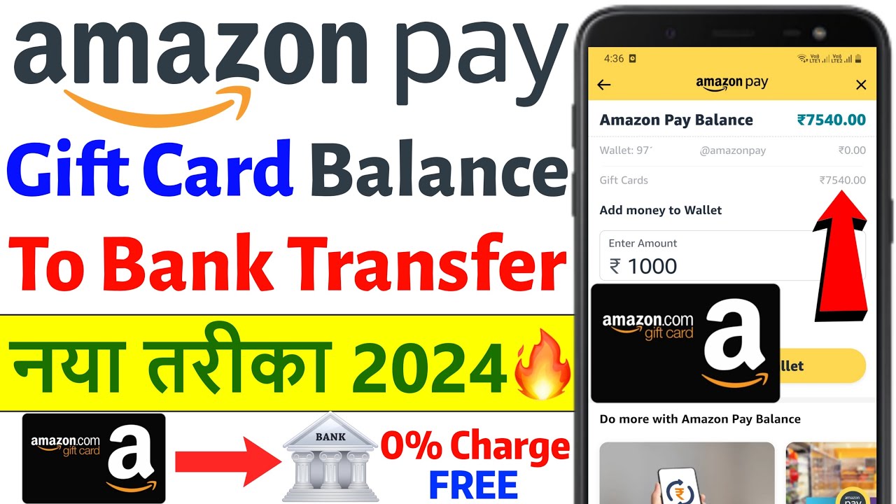 Amazon gift card Bal to Bank | TechnoFino - #1 Community Of Credit Card & Banking Experts