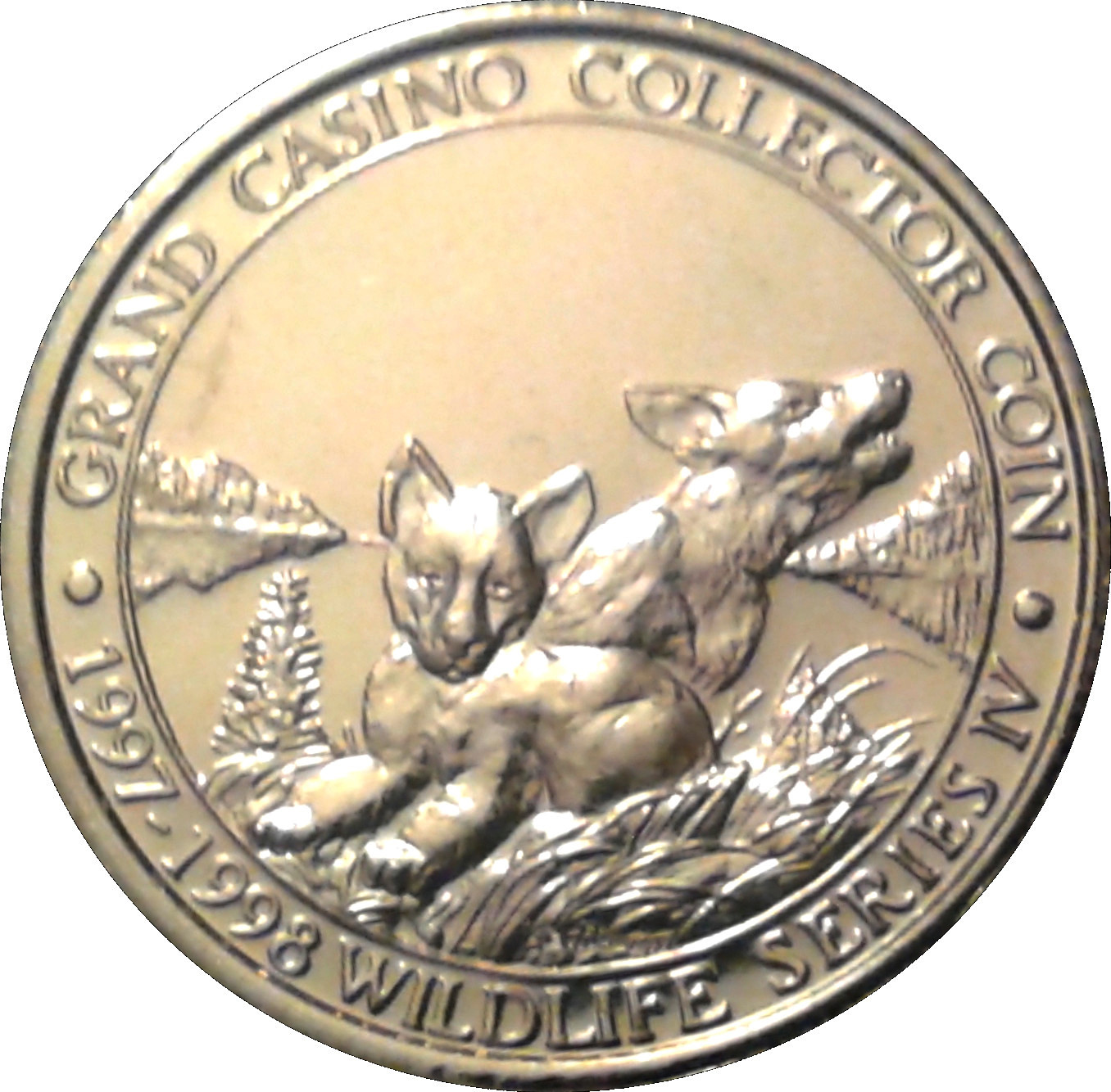 Grand Casino Collector Coin (Otter) - United States – Numista