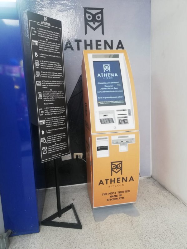 Increase in the number of Bitcoin ATMs installed