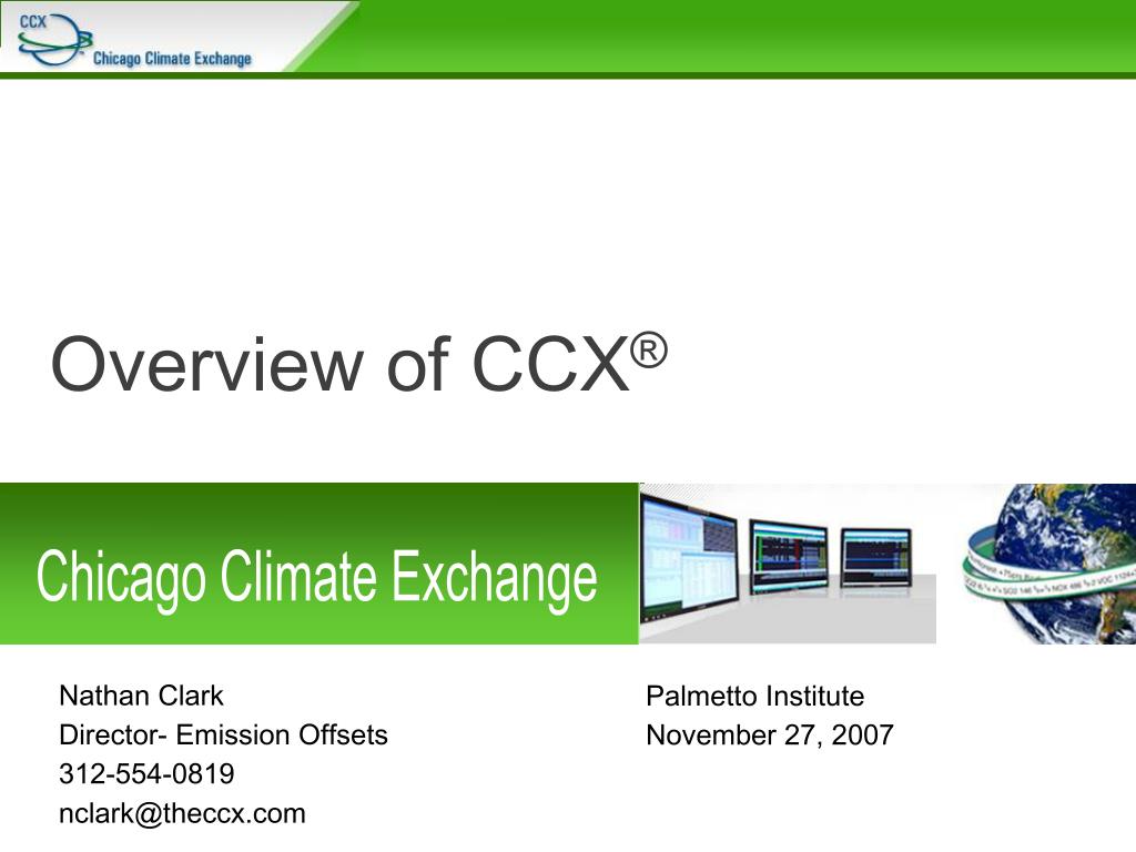 Collapse of Chicago Climate Exchange Means a Strategy Shift on Global Warming Curbs | Fox News