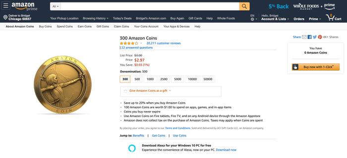 What Are Amazon Coins? How to Use Amazon's Digital Currency