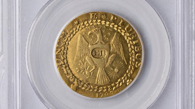 Brasher Doubloon (copy), New York, | Smithsonian Institution