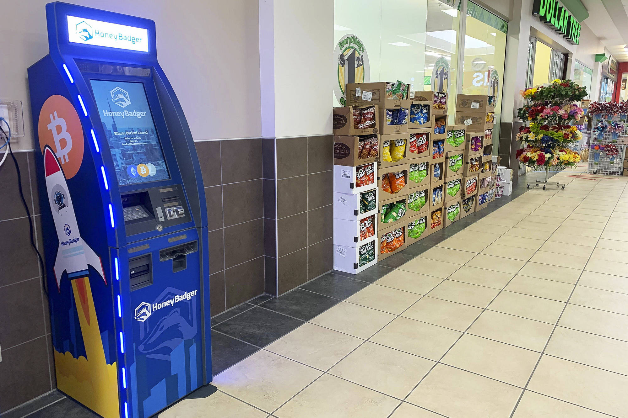 Bitcoin ATM — The Mall