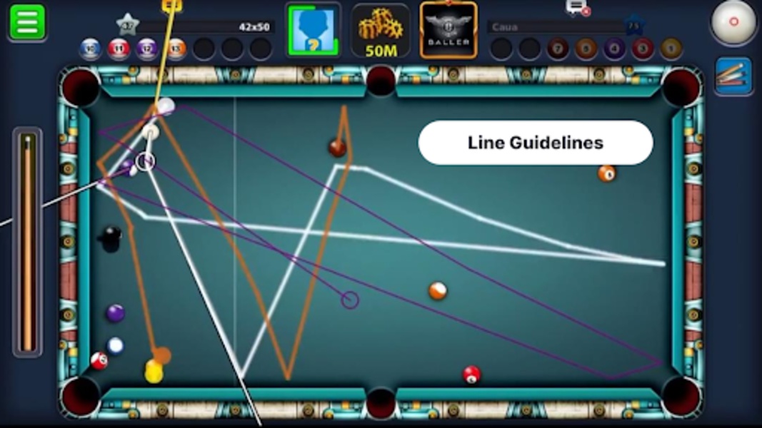 6 Long Line Aim Pool For 8Ball APK (Android App) - Free Download