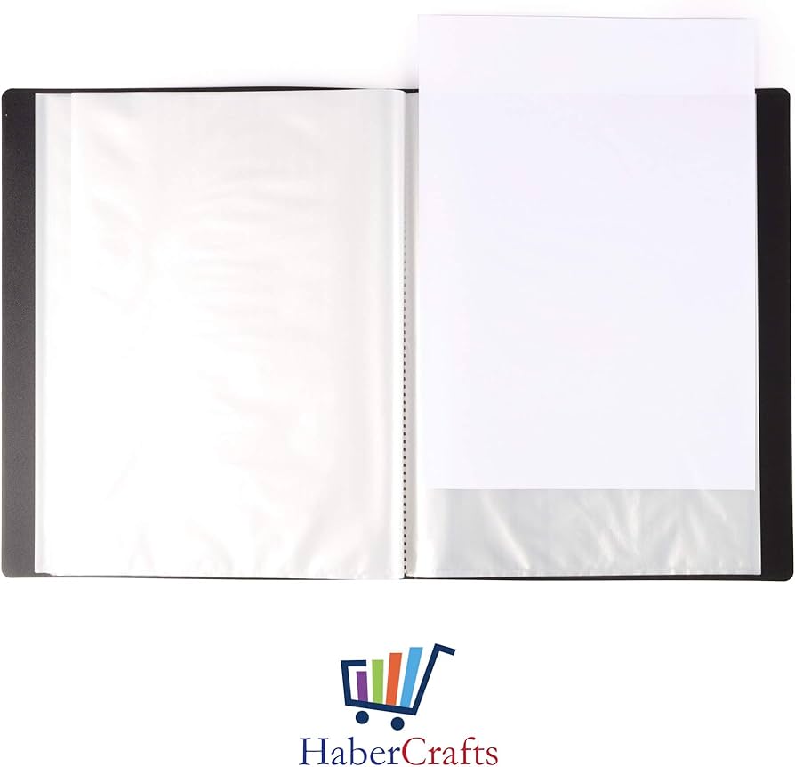 PLASTIC DOCUMENT WALLET - A3 - CLEAR - A3W13