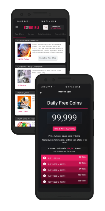 Cointiply Bitcoin Rewards - Earn Free Bitcoin