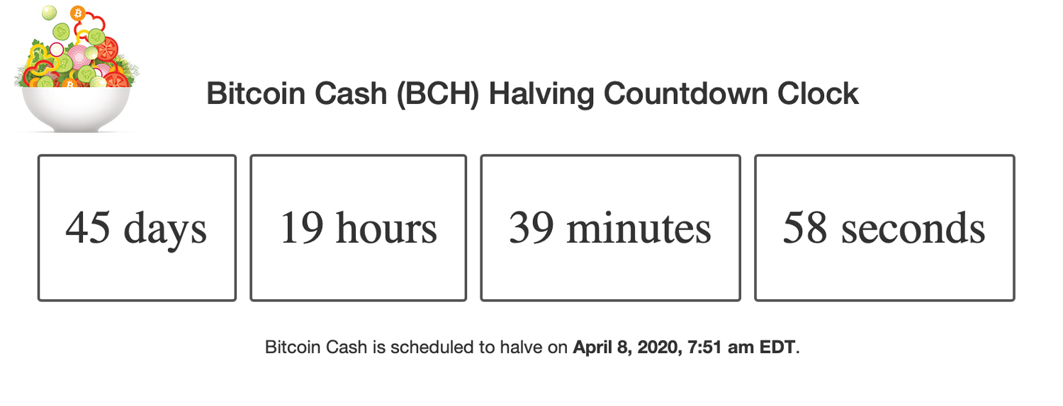 Crypto halving & forking countdowns. | NiceHash