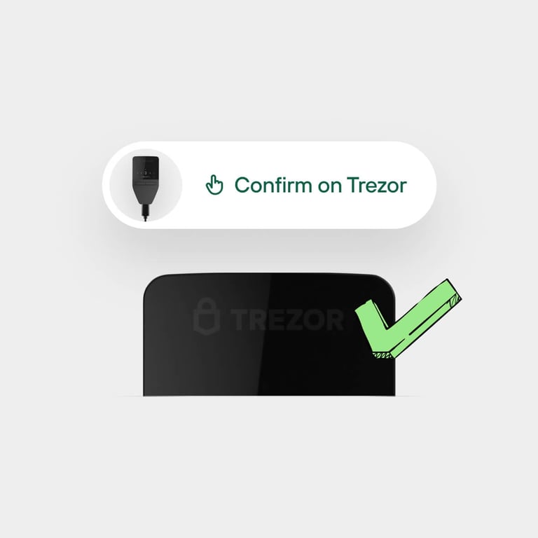 Trezor Model One Black - Hardware wallet - Trezor Official Partner - bitcoinlove.fun